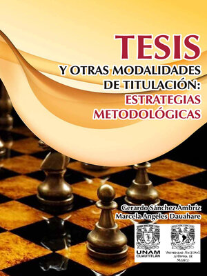 cover image of Tesis y otras modalidad de titulación